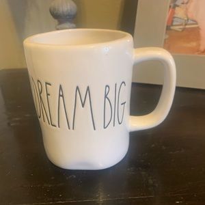 Rae Dunn DREAM BIG coffee mug